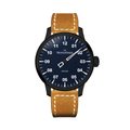 Archao DLC 43mm - Blue on Leather Strap