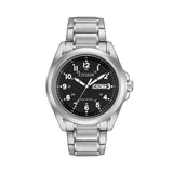 Garrison Eco-Drive 43mm - Black on Bracelet