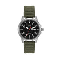 Garrison Eco-Drive 37mm - Black on Green Nylon Strap