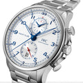 Portugieser Yacht Club Chronograph 44.6mm - Silver-Plated on Bracelet