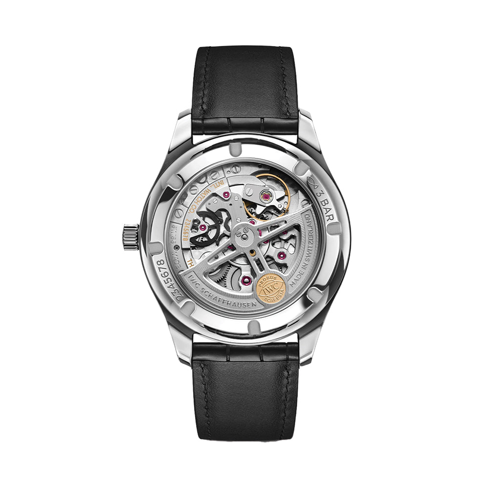 Portugieser Automatic 40mm - Salmon on Leather Strap