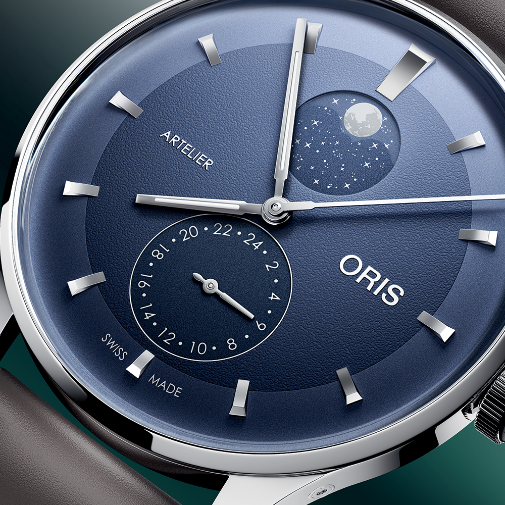 Artelier Complication 39.5mm - Midnight Blue on Leather Strap
