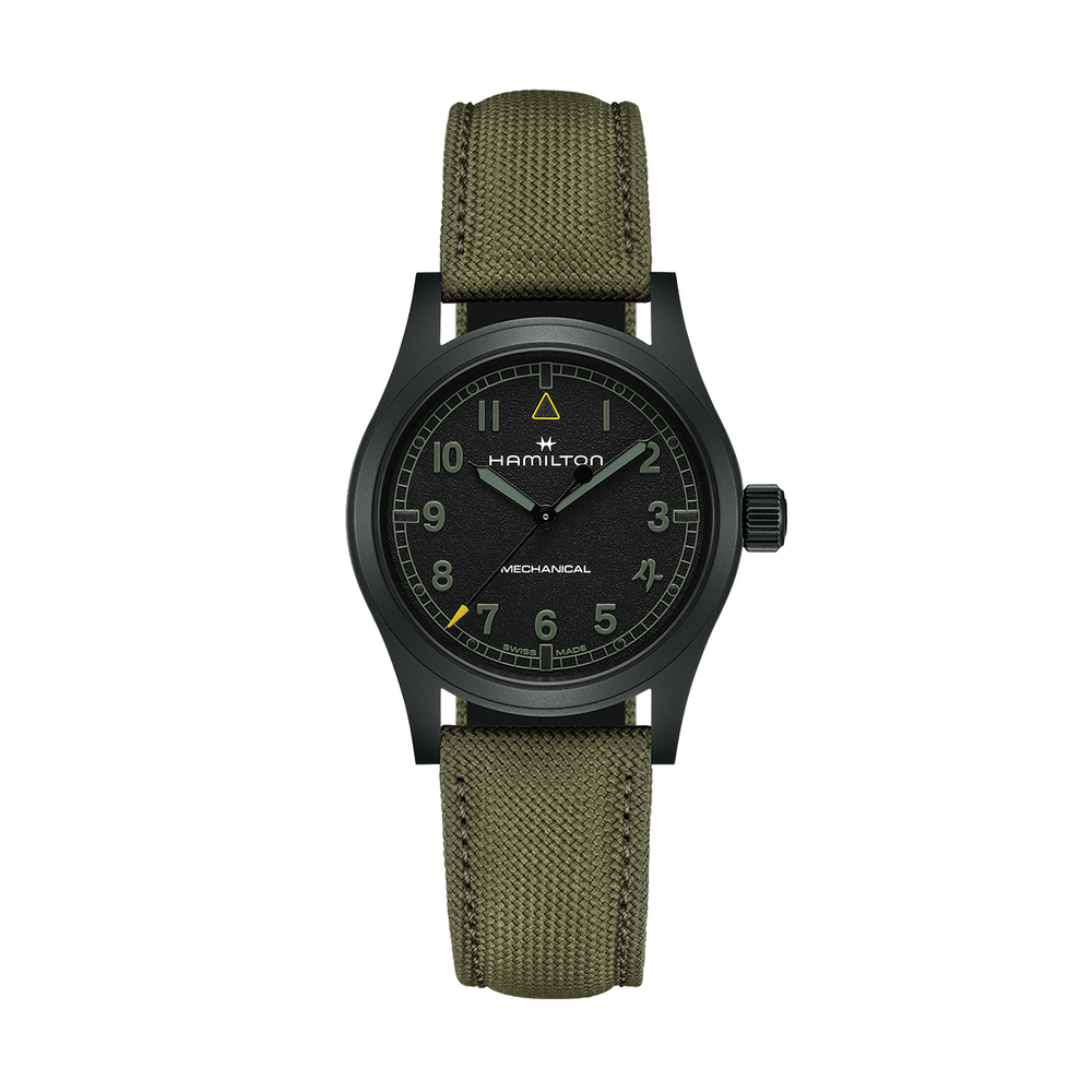 Call of Duty Special Edition Black PVD 38mm - Black on Fabric Strap