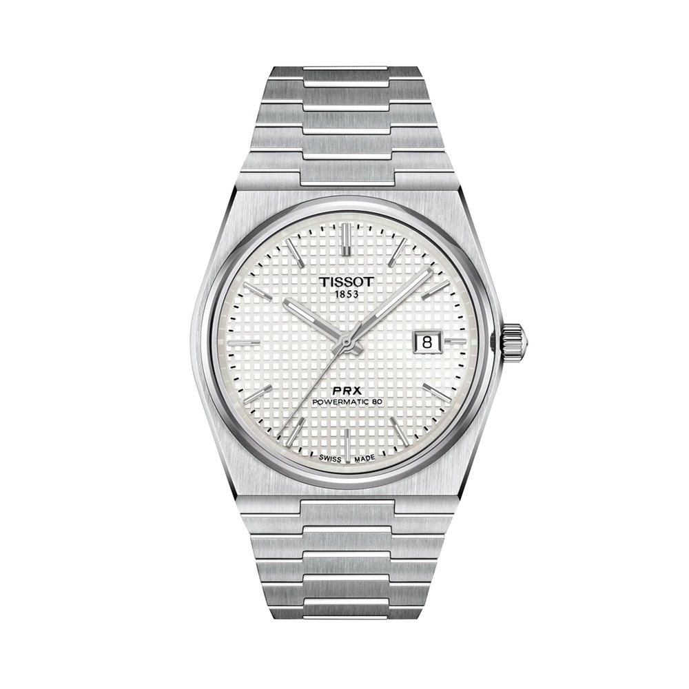 PRX 40mm - White, Mother-of-Pearl on Bracelet