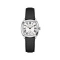 American Classic Cushion Mechanical 30mm - White on Leather Strap