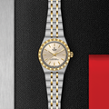 TUDOR Royal Yellow Gold Two-Tone 30mm - Ivory on Bracelet