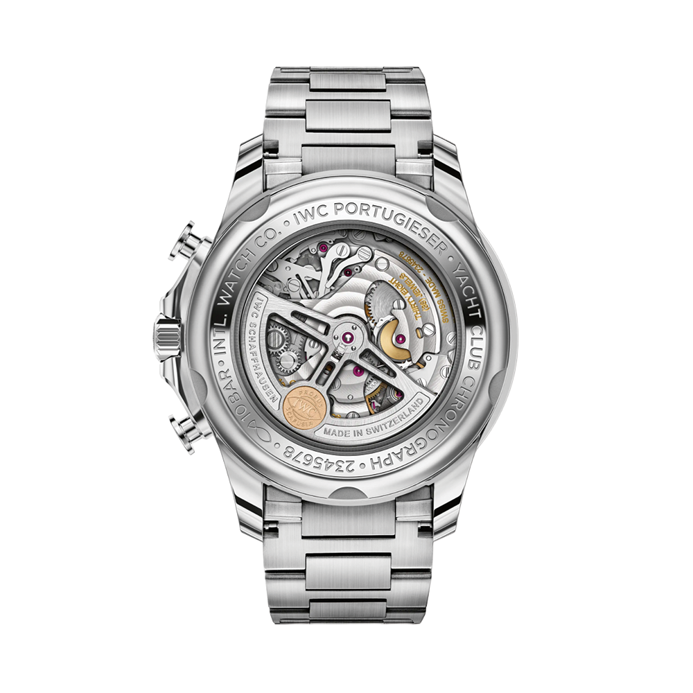 Portugieser Yacht Club Chronograph 44.6mm - Blue on Bracelet