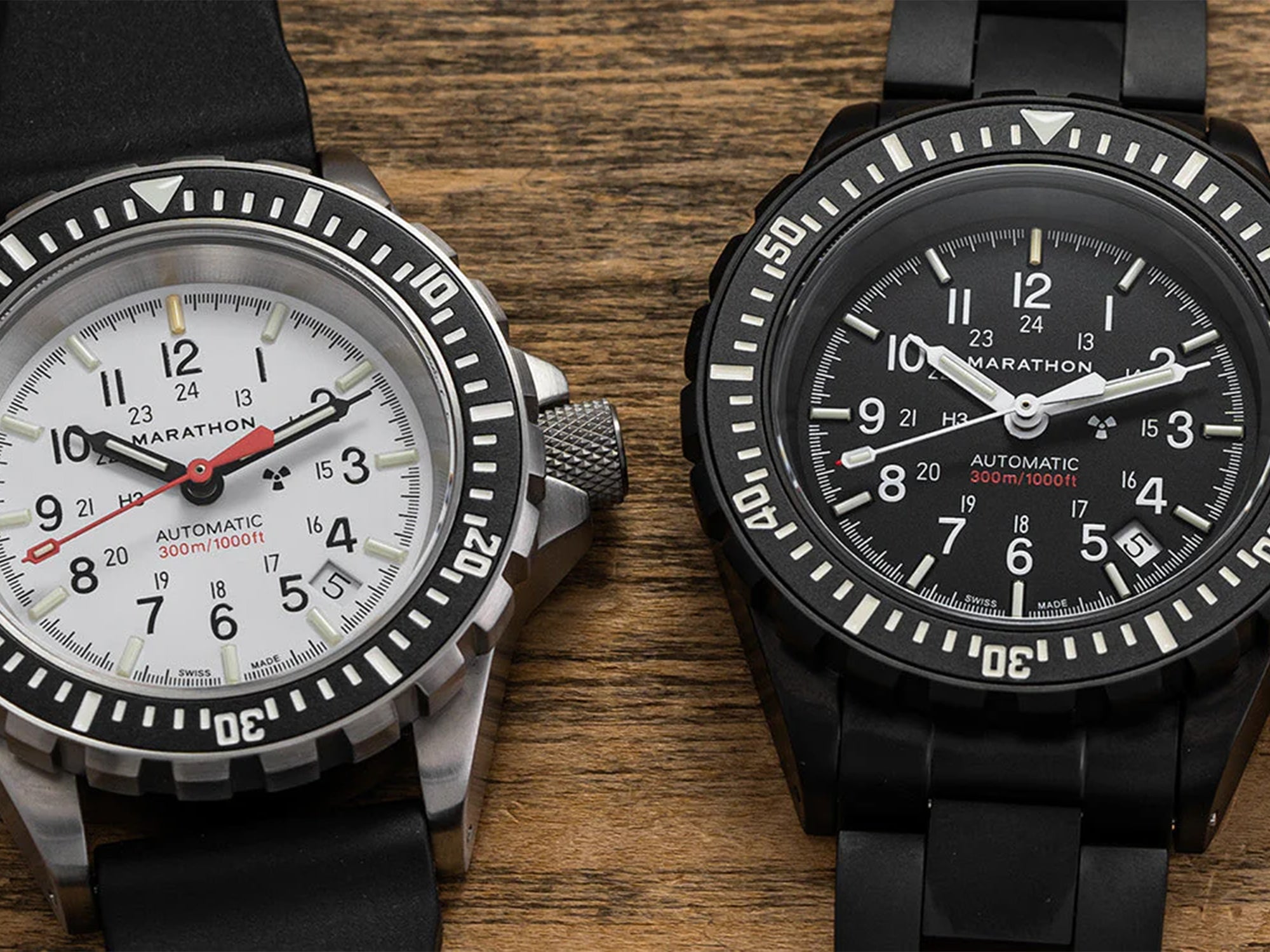 Pilot's Navigator with Date & Tritium 41mm - Black on Nylon Strap