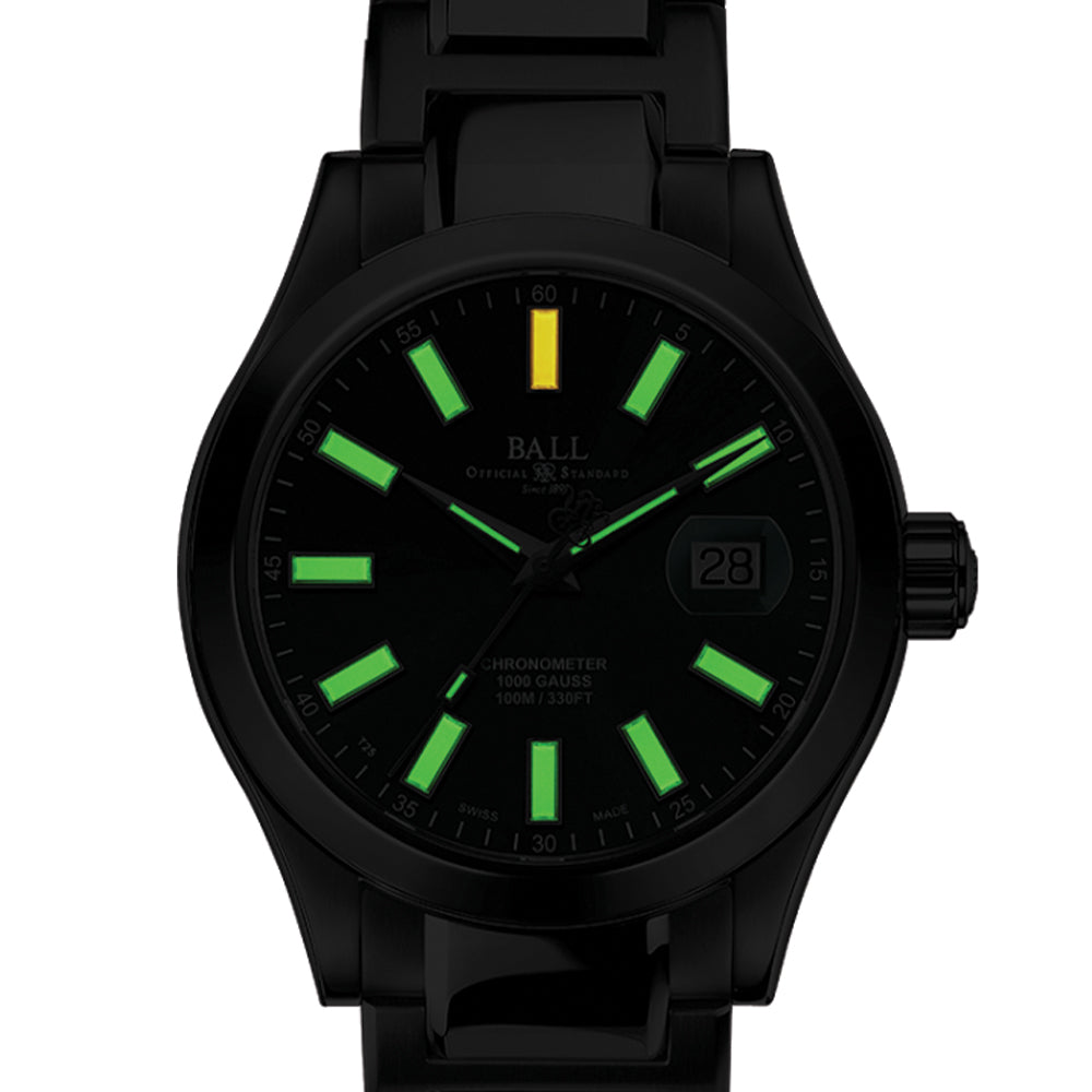 Engineer III Marvelight Chronometer 40mm - Green on Bracelet