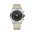 Classics G09 Tribute to Multichron 45 38mm - Black on Fabric Strap