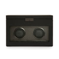 Axis Double Watch Winder With Storage - Powder Coat