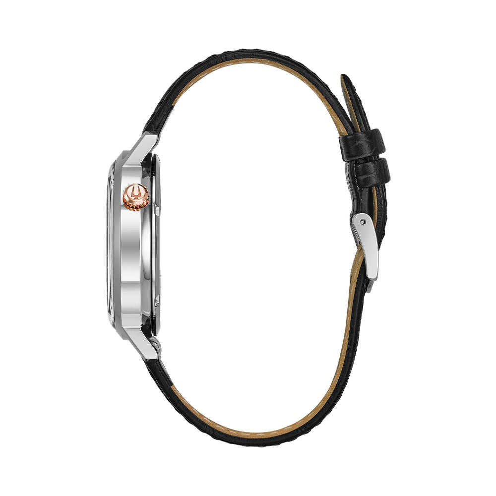 Aerojet 39mm - Grey on Leather Strap