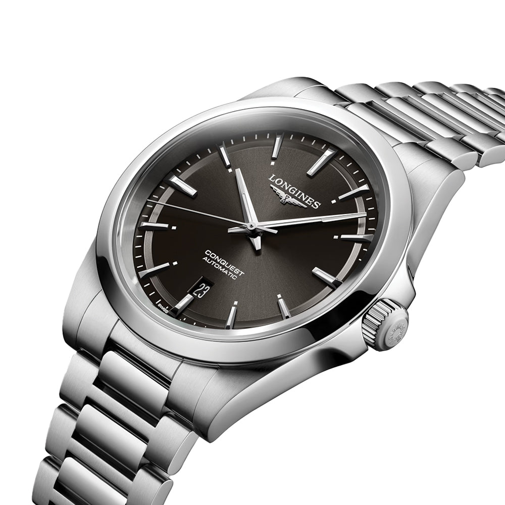 Conquest 41mm - Sunray Black on Bracelet