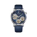 Spaceview Evolution 43.5mm - Blue on Leather Strap