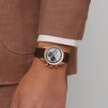 Chronomaster Original 18K Rose Gold 38mm - White on Leather Strap