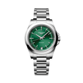 Conquest Quartz 34mm - Green on Bracelet