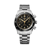 Longines Spirit Pilot Flyback 39.5mm - Black on Bracelet