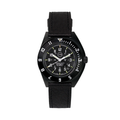 SSNAV-D Auto US 250 Limited Edition 41mm black dial watch on black strap