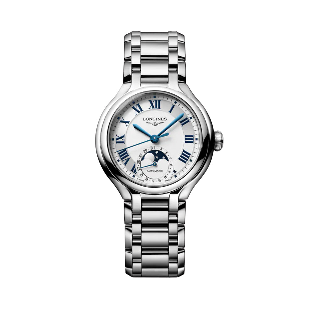 PrimaLuna Moonphase 34mm - Opaline Ivory on Bracelet