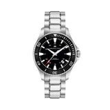 Khaki Navy Scuba Auto 40mm - Black on Bracelet