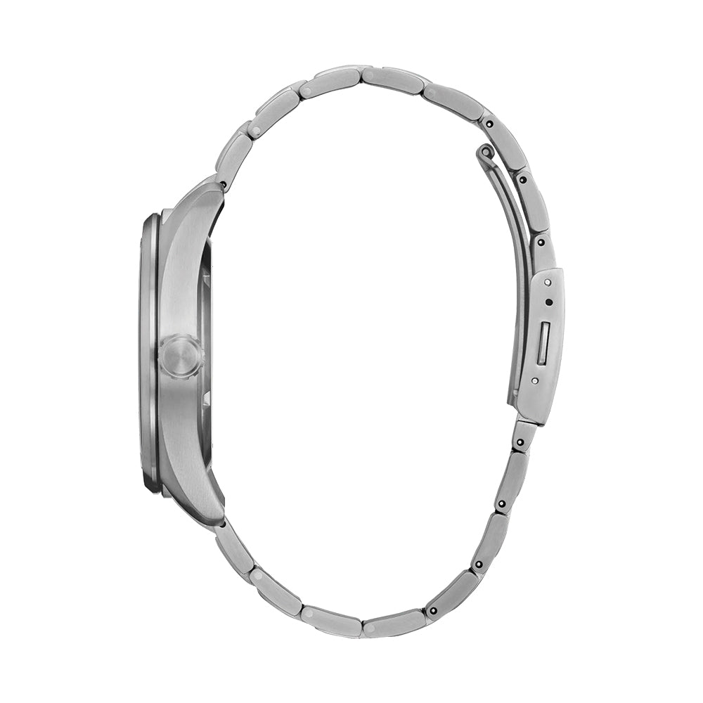 Garrison Eco-Drive Super Titanium 42mm - Black on Bracelet