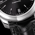 Lady Serenade 36mm - Black on Leather Strap