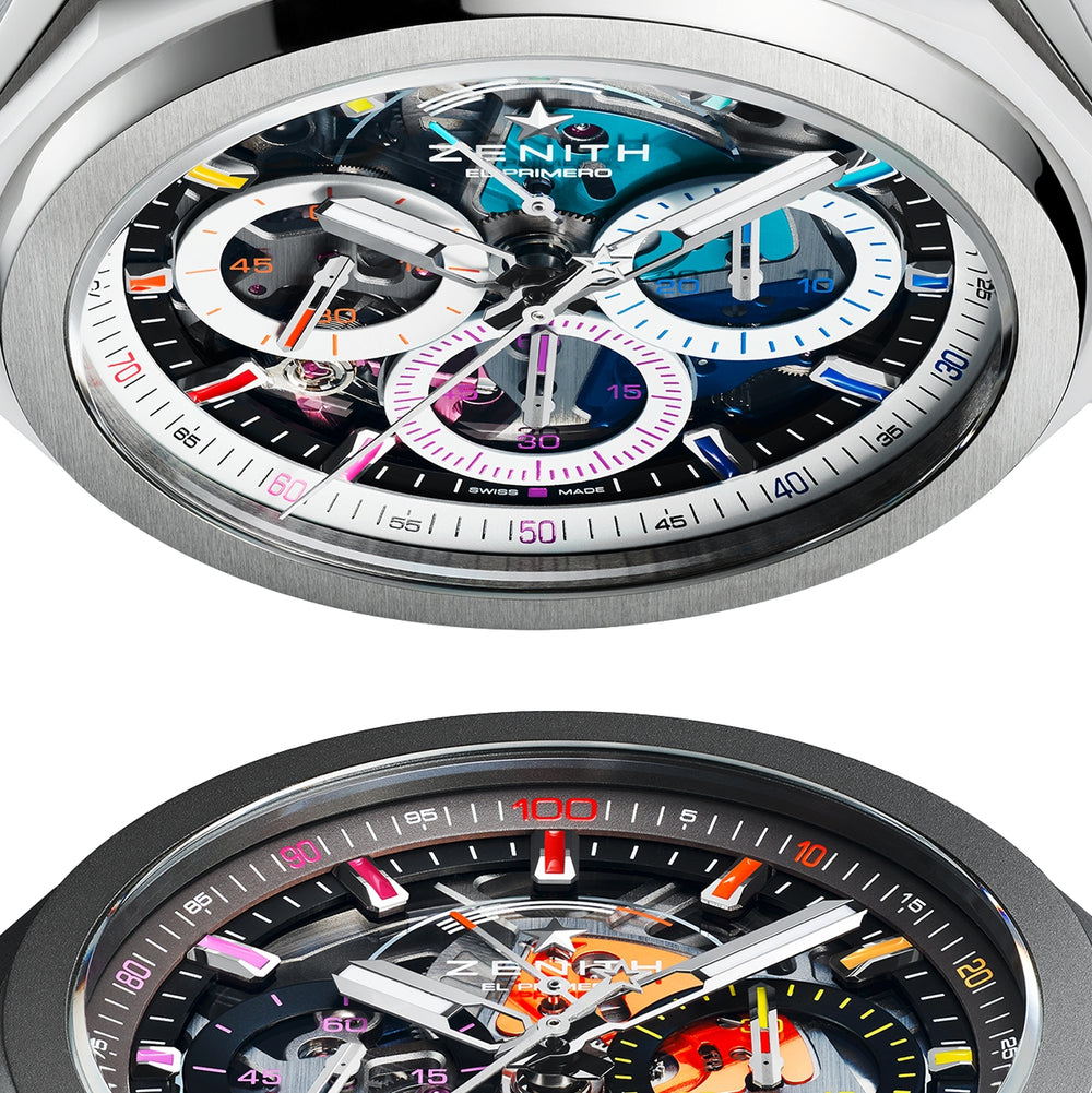 Defy Extreme Chroma Limited Edition 45mm - White on Rubber Strap