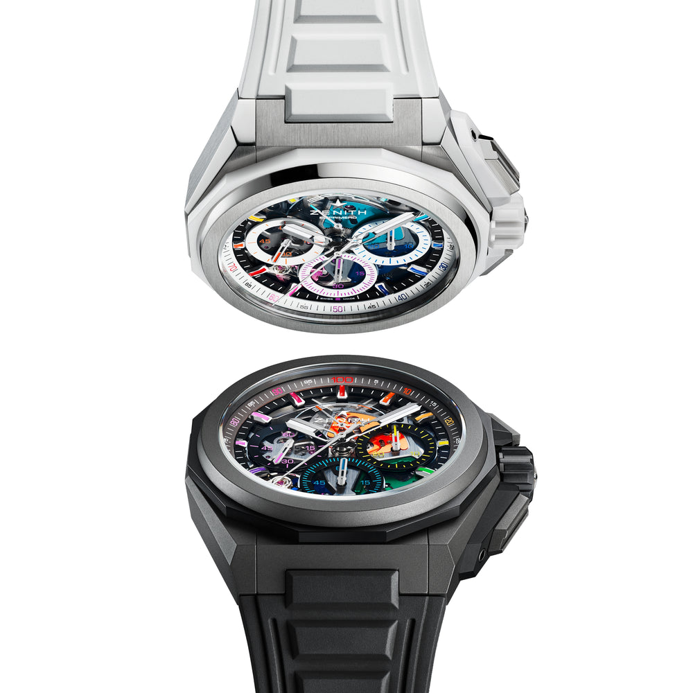 Defy Extreme Chroma Limited Edition 45mm - White on Rubber Strap