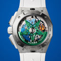 Defy Extreme Chroma Limited Edition 45mm - White on Rubber Strap