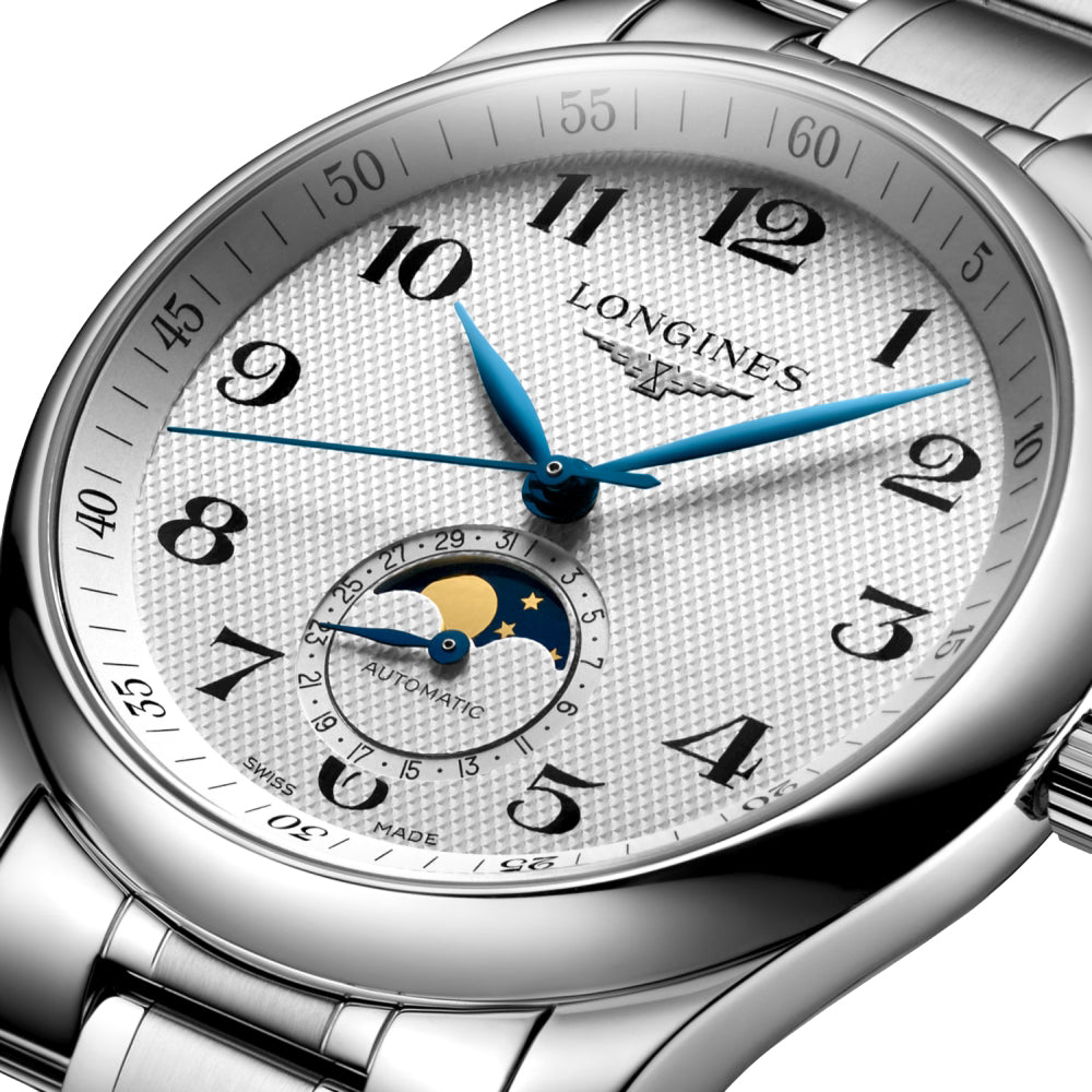 Master Collection Moonphase 40mm - Silver 