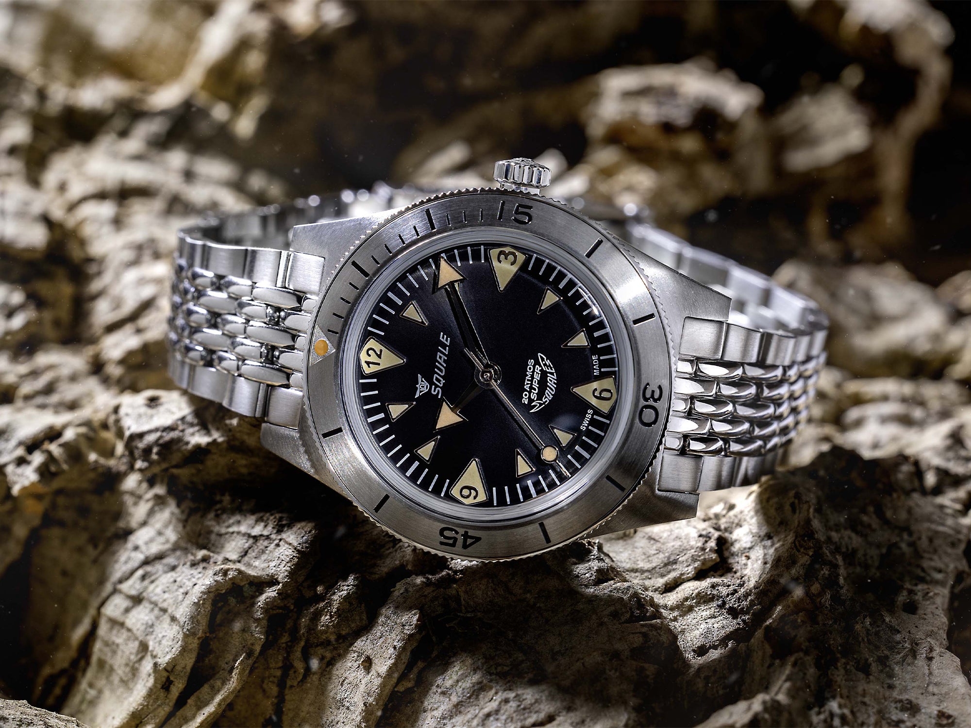 1521 Ocean 42mm - Blue on Rubber Strap | Teddy Baldassarre