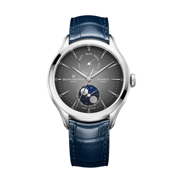 Clifton 10548 Day Date Moonphase, Baumatic COSC Certified, 42mm