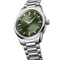 Conquest Heritage 38mm - Green on Bracelet