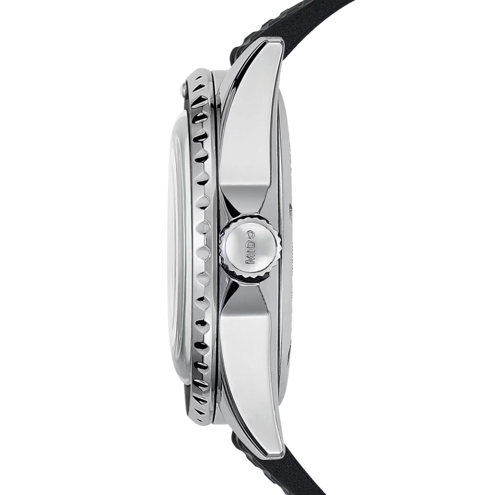 Ocean Star Tribute 40.5mm - Grey on Rubber Strap