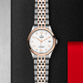 1926 Rose Gold Two-Tone 36mm - White, Diamond-Set on Bracelet