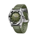 Concept One Automatic 39mm - Green on Rubber Strap