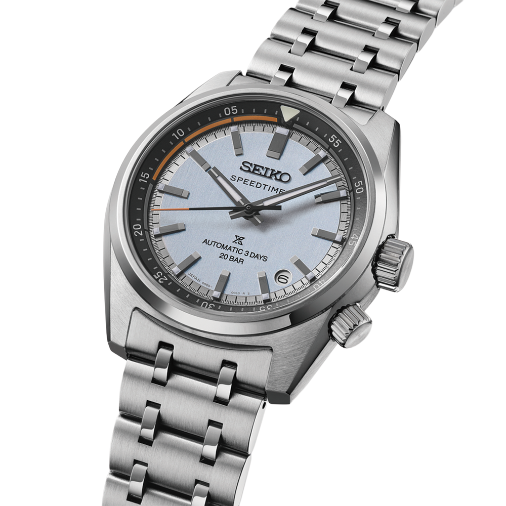 HBC003 Prospex Speedtimer 39.5mm - Blue on Bracelet
