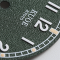 OLD SMITH 35mm - Green on Leather Strap