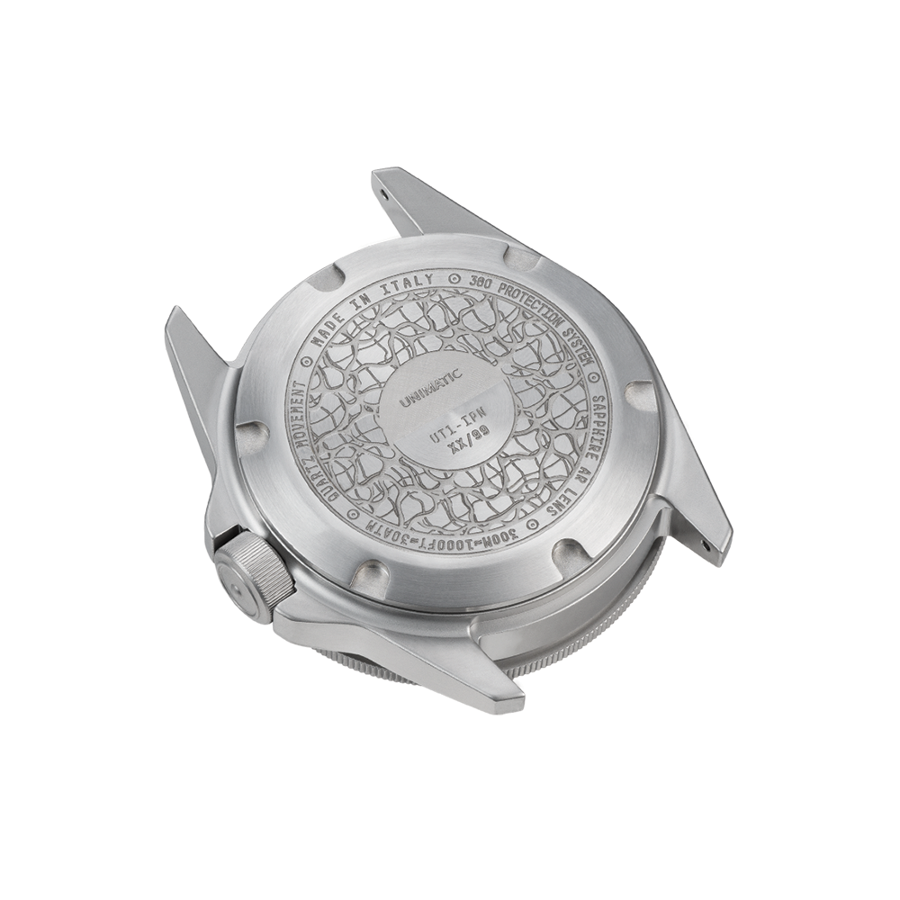 UT1-IPN Limited Edition 40mm - Crystal Blue on Fabric Strap