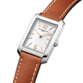 Hampton 10472 Quartz 34.9mm - Silver on Leather Strap