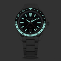 Contrail GMT Terra Lux 40.5mm - Black on Bracelet