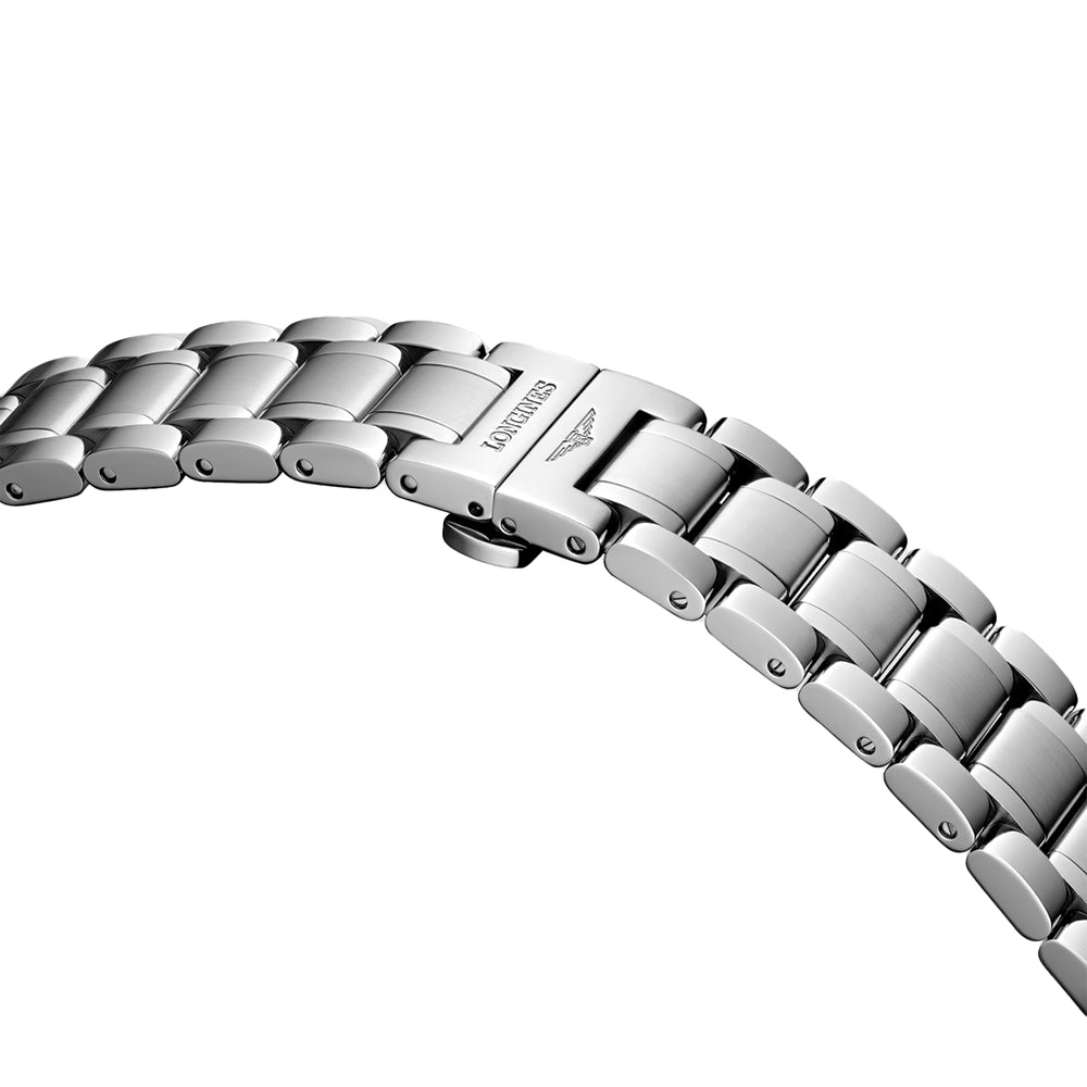 Master Collection Chrono Moonphase 40mm - Silver on Bracelet