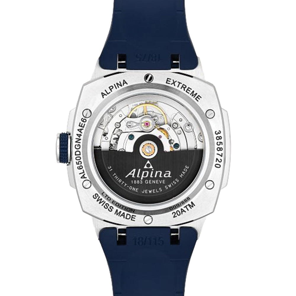 Alpiner Extreme Automatic 41mm - Grey on Rubber Strap