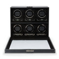 British Racing 6 Piece Watch Winder - Black