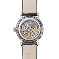 Villeret Phases de Lune 29.2mm - Gold-Toned Opaline, Diamond-Set on Leather Strap