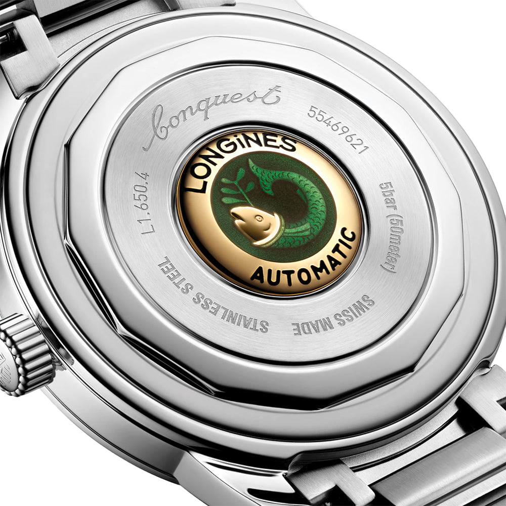 Conquest Heritage 40mm - Blue on Bracelet