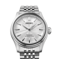 HCC001 Presage Classic Series 38mm - Silver on Bracelet