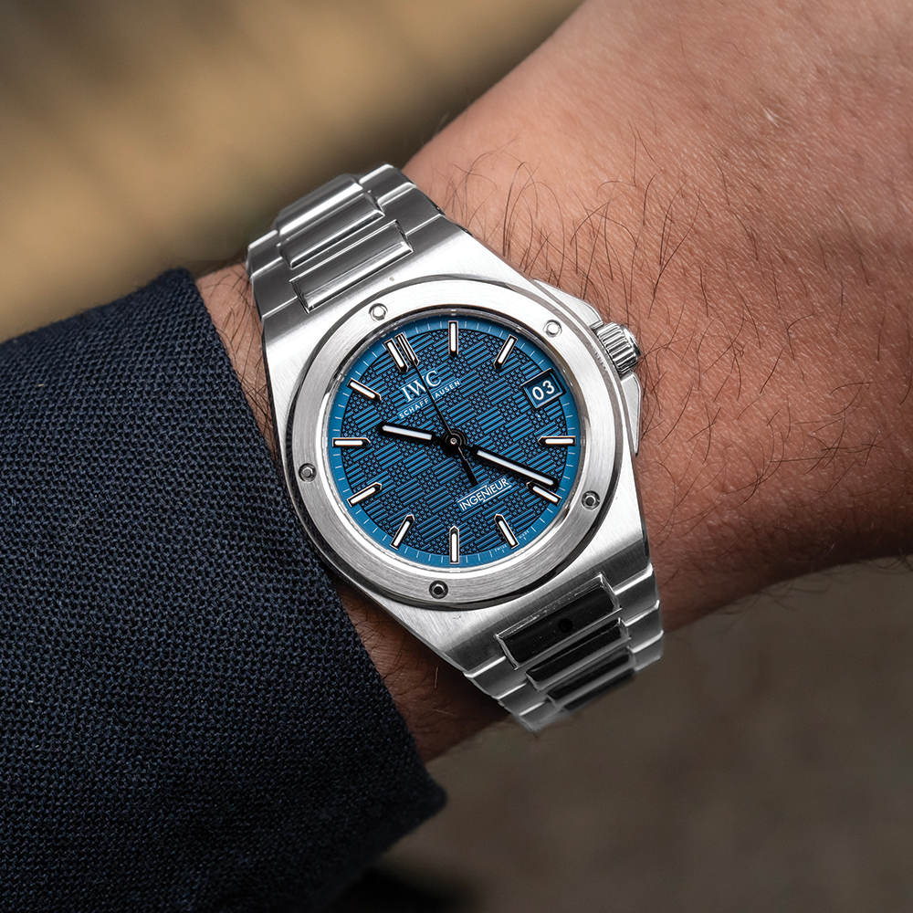 Ingenieur Automatic 35mm - Blue on Bracelet