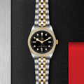 Black Bay One S&G 36mm - Black, Diamond-Set and Diamond Bezel on Bracelet