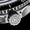 SeaQ Panorama Date 43mm - Galvanized Black on Bracelet